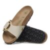 Madrid Big Buckle Tekstil Canvas Eggshell
