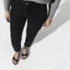 Madrid Birko-Flor Patent Svart lakkskinn