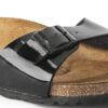 Madrid Birko-Flor Patent Svart lakkskinn