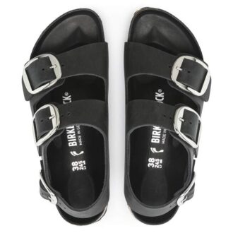 Milano Big Buckle naturlig oljet skinn