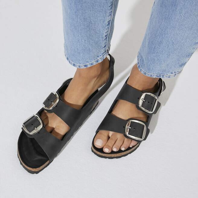 Milano Big Buckle naturlig oljet skinn Milano Big Buckle naturlig oljet skinn