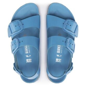 Milano Big Buckle naturlig skinnlakk