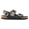 Milano Big Buckle naturlig skinnlakk Milano Big Buckle naturlig skinnlakk