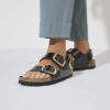 Milano Big Buckle naturlig skinnlakk Milano Big Buckle naturlig skinnlakk
