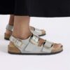 Milano Big Buckle naturlig skinnlakk Milano Big Buckle naturlig skinnlakk