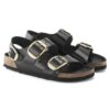 Milano Big Buckle naturlig skinnlakk Milano Big Buckle naturlig skinnlakk