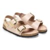 Milano Big Buckle naturlig skinnlakk