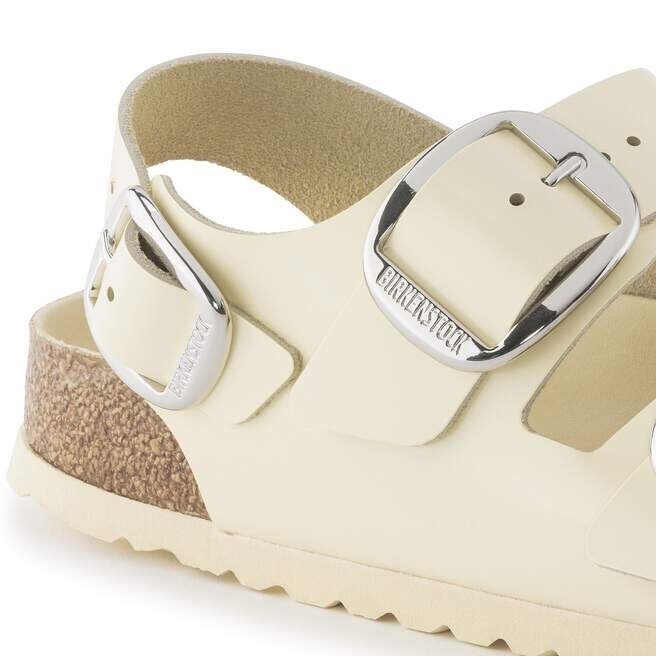 Milano Big Buckle naturlig skinnlakk Milano Big Buckle naturlig skinnlakk