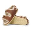 Milano Big Buckle Shearling Naturlig Lær Oljet Milano Big Buckle Shearling Naturlig Lær Oljet