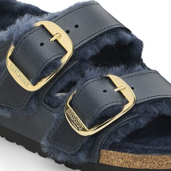 Milano Big Buckle Shearling Naturlig Lær Oljet Milano Big Buckle Shearling Naturlig Lær Oljet