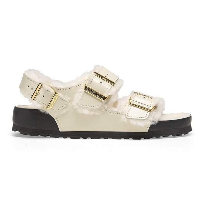 Milano Shearling Naturlig skinn-shearling Høyglans Ecru Milano Shearling Naturlig skinn-shearling Høyglans Ecru