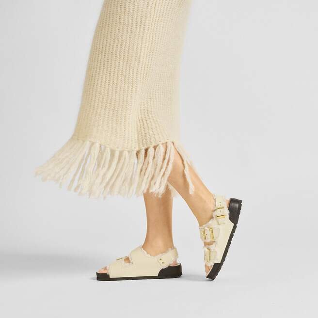 Milano Shearling Naturlig skinn-shearling Høyglans Ecru Milano Shearling Naturlig skinn-shearling Høyglans Ecru