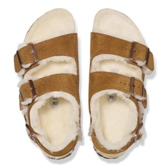 Milano shearling-semsket skinn