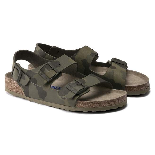Milano Soft Footbed Birko-Flor Desert Soil Camo Green Milano Soft Footbed Birko-Flor Desert Soil Camo Green