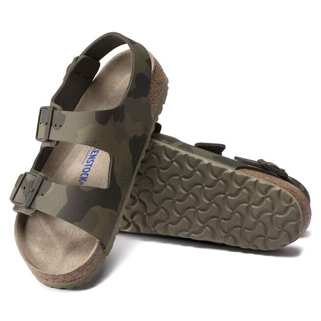Milano Soft Footbed Birko-Flor Desert Soil Camo Green Milano Soft Footbed Birko-Flor Desert Soil Camo Green