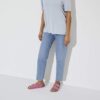 Milano suede i skimrende fuchsia Milano suede i skimrende fuchsia