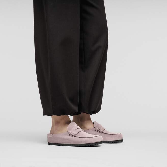 Naples innpakket i suede, blek lilla Naples innpakket i suede, blek lilla