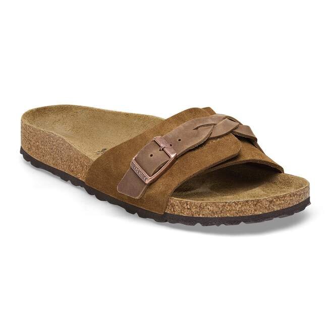 Oita flettet semsket skinn Mink Oita flettet semsket skinn Mink