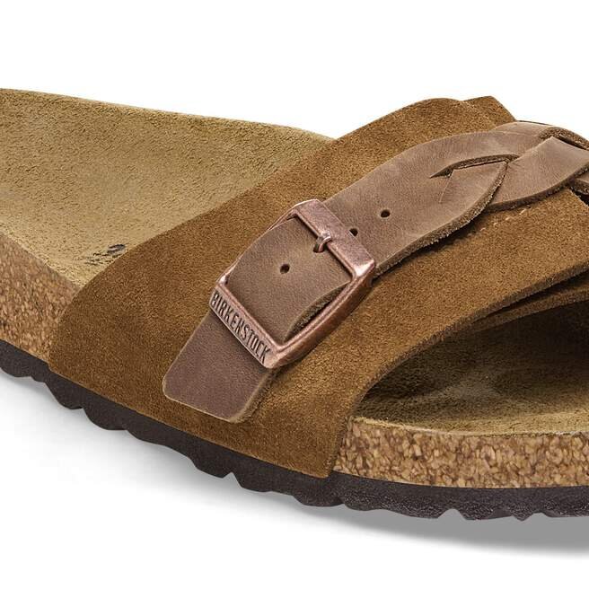 Oita flettet semsket skinn Mink Oita flettet semsket skinn Mink