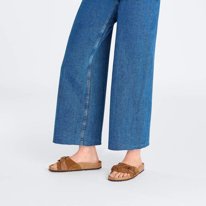 Oita flettet semsket skinn Mink Oita flettet semsket skinn Mink