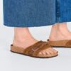 Oita flettet semsket skinn Mink Oita flettet semsket skinn Mink