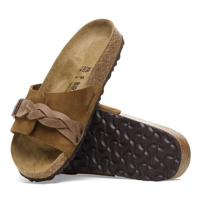 Oita flettet semsket skinn Mink Oita flettet semsket skinn Mink