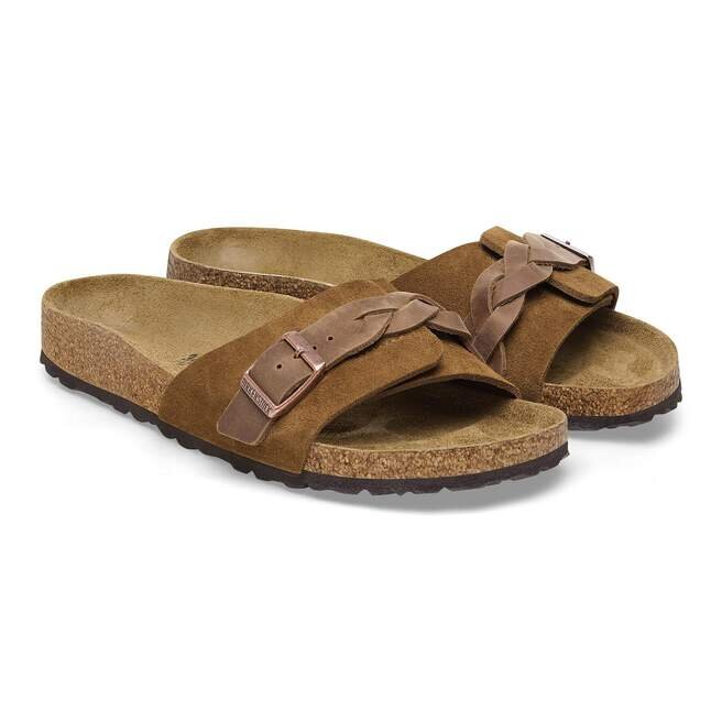 Oita flettet semsket skinn Mink Oita flettet semsket skinn Mink