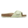 Oita suede-lær, bleknet lime Oita suede-lær, bleknet lime