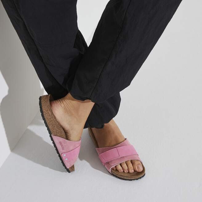 Oita Suede Leather Candy Pink Oita Suede Leather Candy Pink
