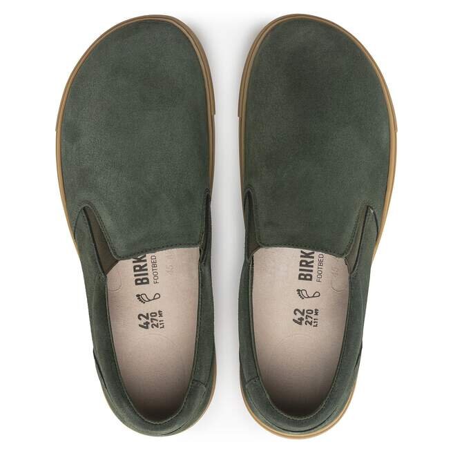 Oswego Suede Leather Thyme Oswego Suede Leather Thyme