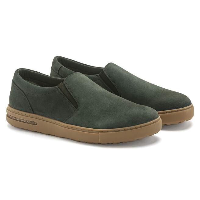 Oswego Suede Leather Thyme Oswego Suede Leather Thyme