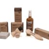 Pleiesett for semsket skinn, multi