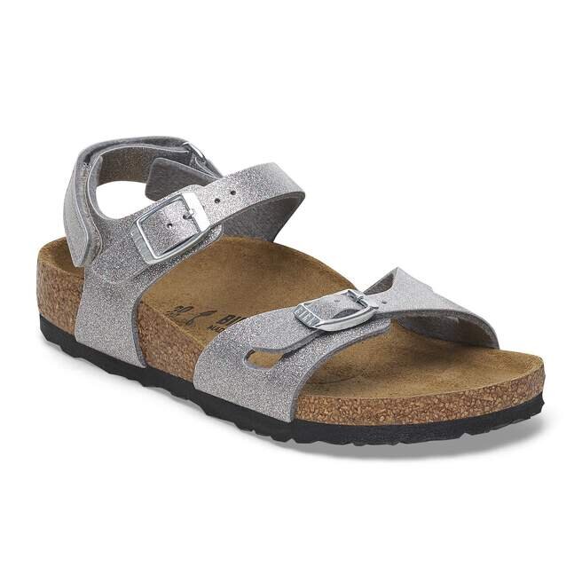 Rio Kids Birko-Flor Sparkling Light Silver Rio Kids Birko-Flor Sparkling Light Silver