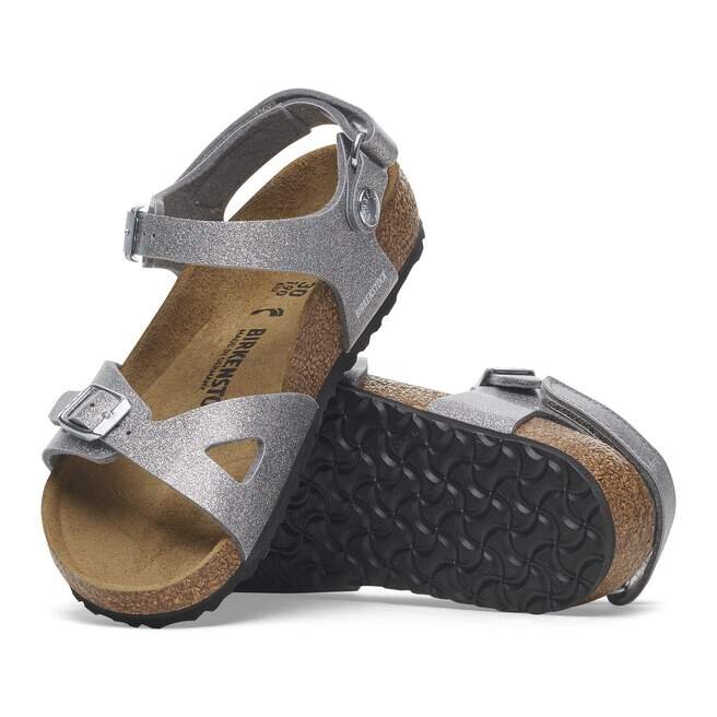 Rio Kids Birko-Flor Sparkling Light Silver Rio Kids Birko-Flor Sparkling Light Silver