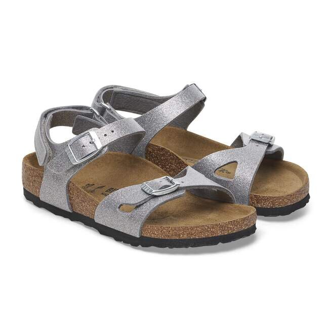 Rio Kids Birko-Flor Sparkling Light Silver Rio Kids Birko-Flor Sparkling Light Silver