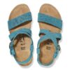 Sibyl med ring-spenne i nubuck-lær med preg Sibyl med ring-spenne i nubuck-lær med preg