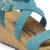 Sibyl med ring-spenne i nubuck-lær med preg Sibyl med ring-spenne i nubuck-lær med preg