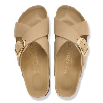 Siena Big Buckle naturlig oljet skinn