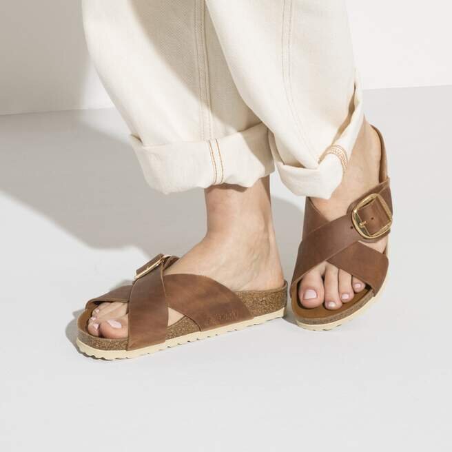 Siena Big Buckle naturlig oljet skinn Siena Big Buckle naturlig oljet skinn
