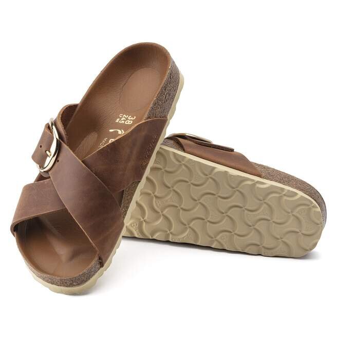 Siena Big Buckle naturlig oljet skinn Siena Big Buckle naturlig oljet skinn