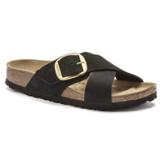 Siena Big Buckle Nubuk-lær