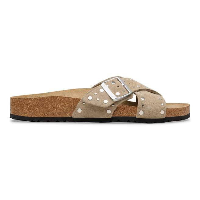 Siena Rivet Border Suede Leather Siena Rivet Border Suede Leather