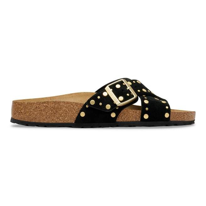 Siena Rivet Border Suede Leather Siena Rivet Border Suede Leather