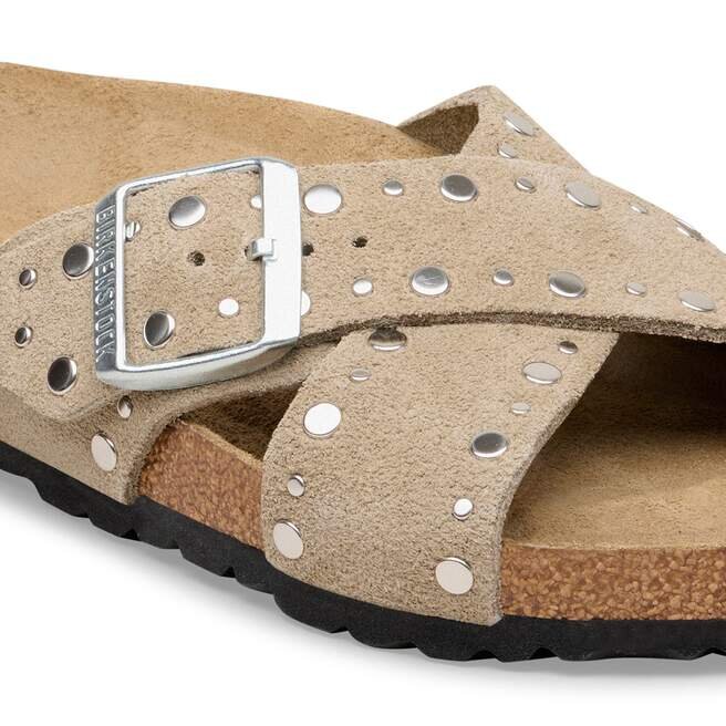 Siena Rivet Border Suede Leather Siena Rivet Border Suede Leather