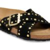 Siena Rivet Border Suede Leather Siena Rivet Border Suede Leather
