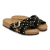 Siena Rivet Border Suede Leather Siena Rivet Border Suede Leather