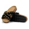 Siena Rivet Border Suede Leather Siena Rivet Border Suede Leather