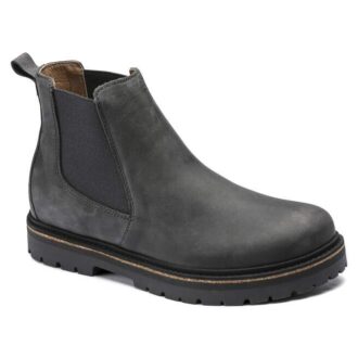 Stalon Nubuck-lær Grafitt