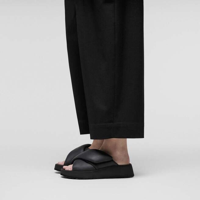 Theda Cross Strap naturlig skinn Theda Cross Strap naturlig skinn