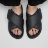 Theda Cross Strap naturlig skinn Theda Cross Strap naturlig skinn